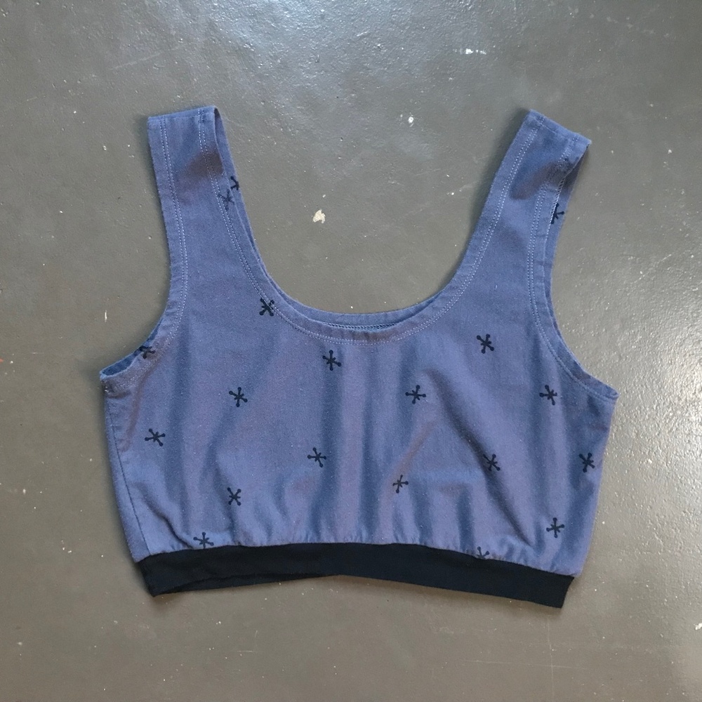 Conscious Clothing Hand Printed Jacks Bralette
